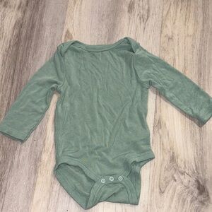 Cloud Island Sage Long Sleeve Bodysuit